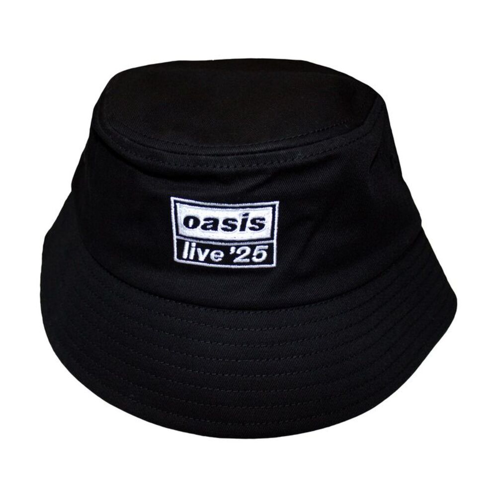 Oasis Live �'25 Logo Bucket Hat / Black